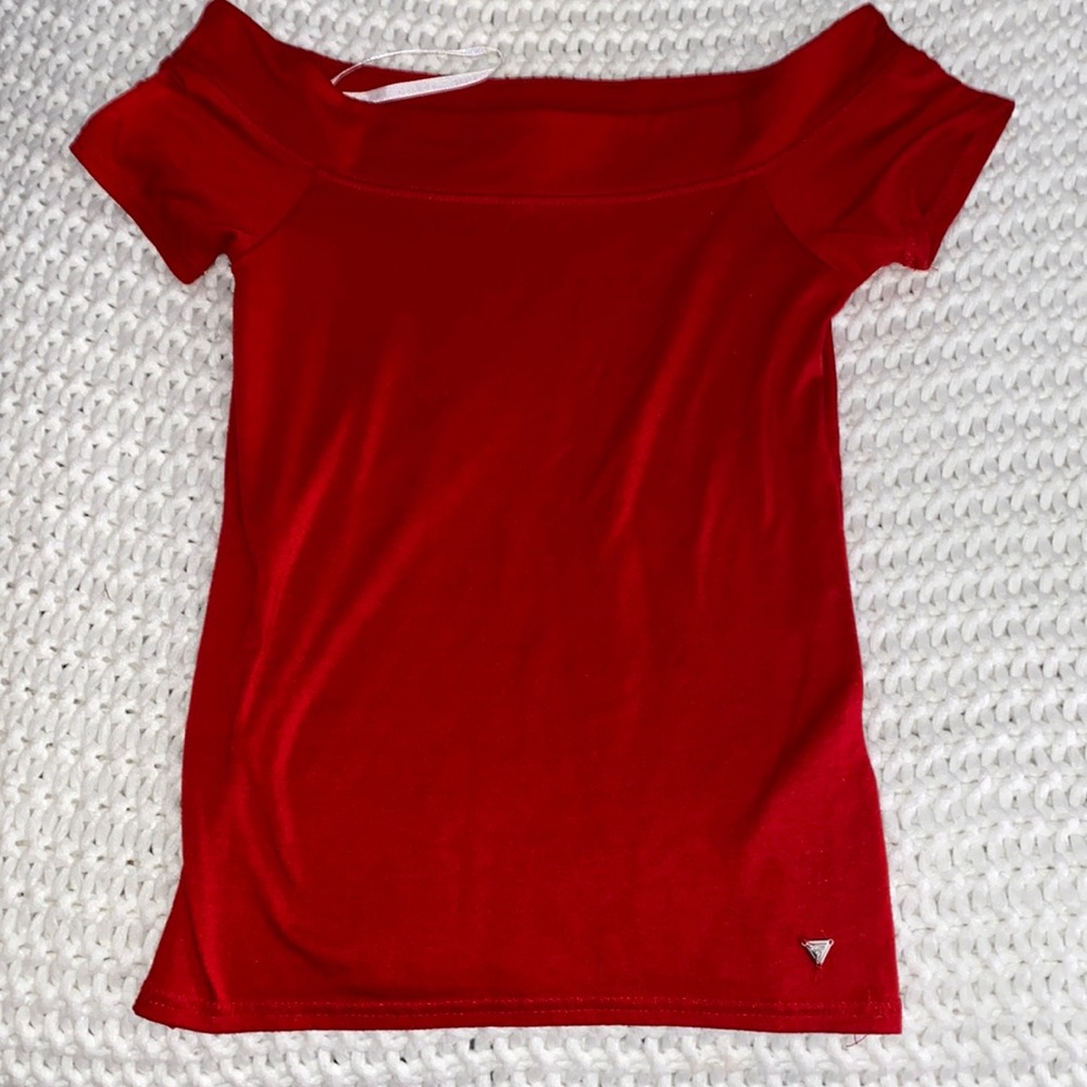 Guess off shoulder top - Picture 2 of 4